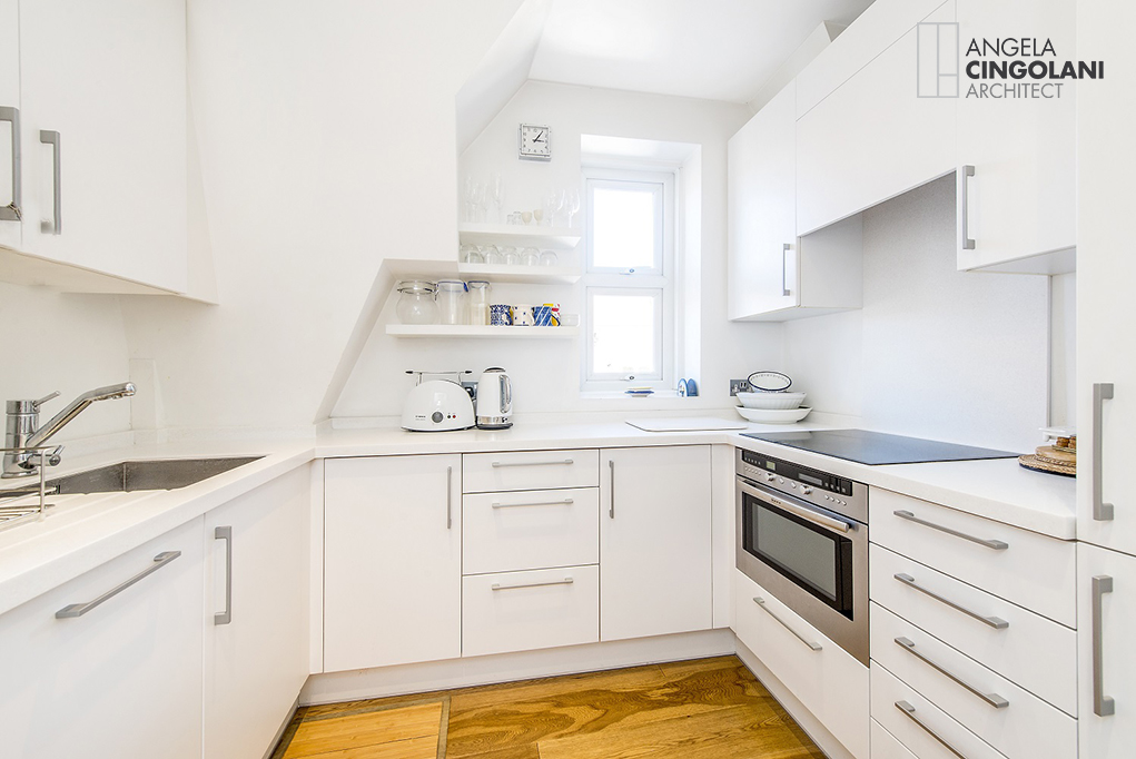 Angela Cingolani Architetto - APARTMENT CHELSEA LONDON - Kitchen