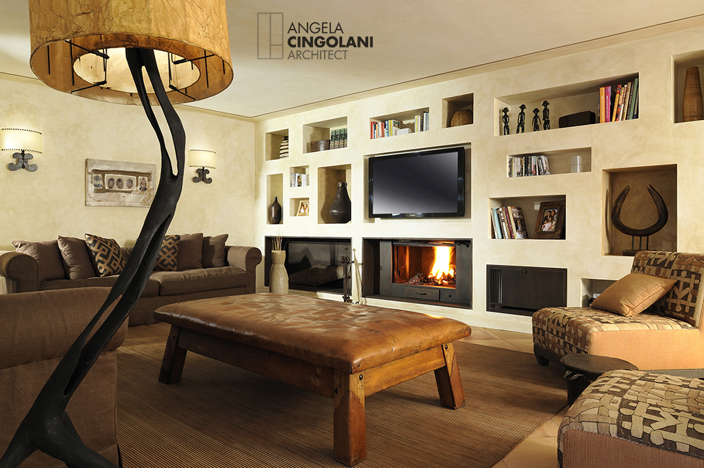 Angela Cingolani Architetto - THE SUNRISE VILLA PORTO ERCOLE - Living