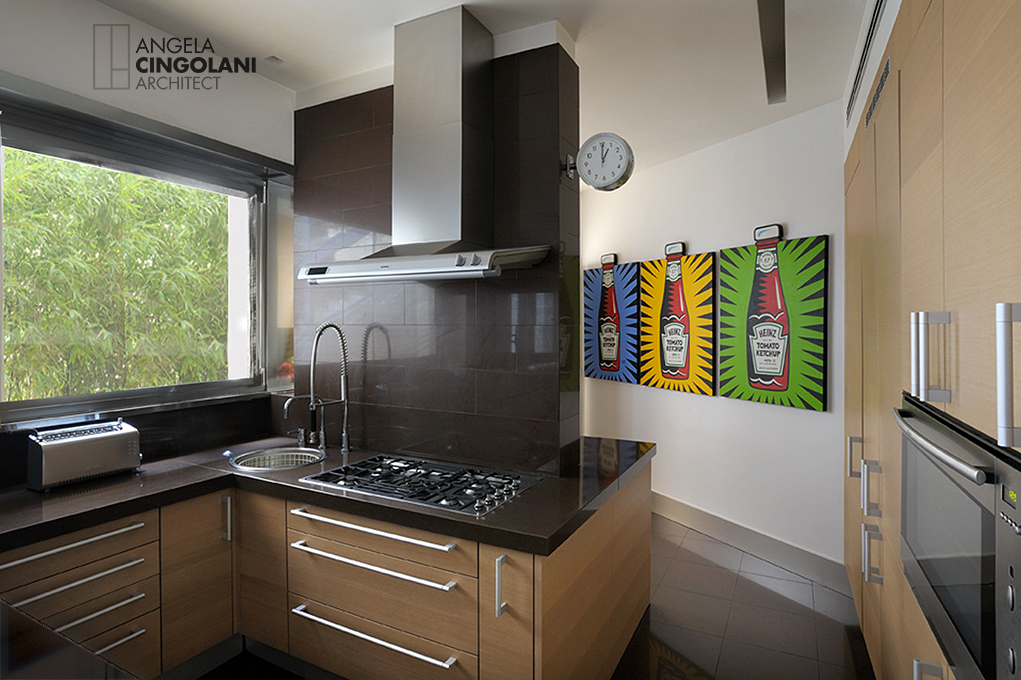 Angela Cingolani Architetto - APARTMENT parioli ROME - cucina