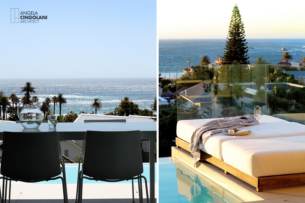 Angela Cingolani - Cape Town piscina e mare